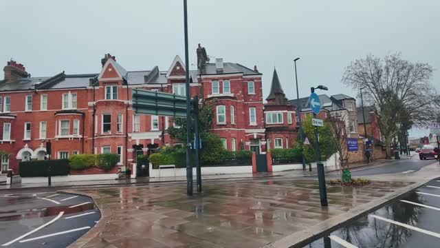 ☔️ Прогулка по дождливому Лондону | От Клэпхэма до Баттерси