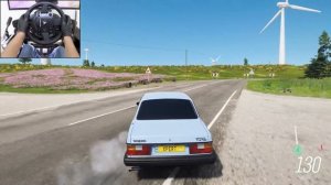Volvo 242 Turbo с S52: реставрация дрифт-легенды 🔥 Заезд в FH4 на Thrustmaster TX 🏁
