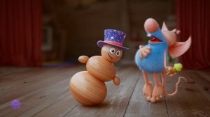 Раттик Мини и верёвка — полный хаос и смех! 😂 Смешное приключение + сборник мультиков для детей 🎉✨