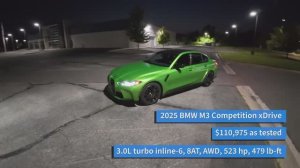 Обзор BMW M3 Competition xDrive