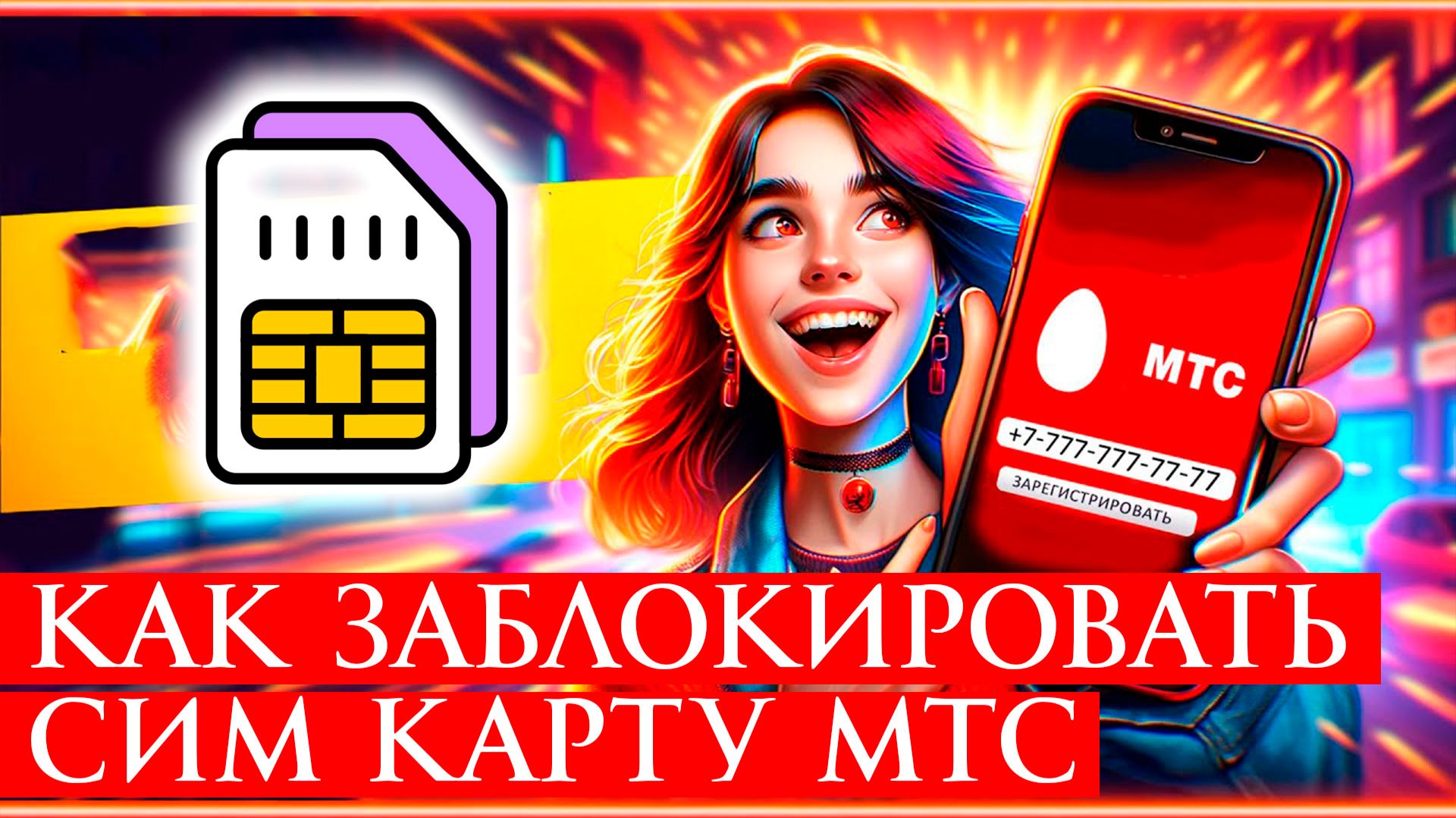 Как Заблокировать сим карту МТС в 2026