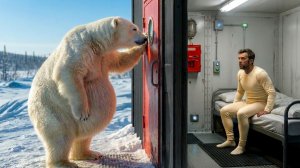 Беременная Белая Медведица Постучала в Дверь Полярной Станции — Дальше Случилось Невероятное!