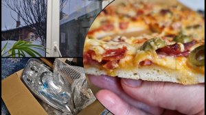 Готовимся к наводнению. Глазки для ларгуши. Первая пицца моими руками