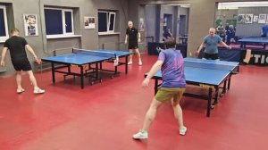 I ф. Балашов С. (694) - Халаджиев П. (602) 03.03 настольный теннис Малиновый 400+ турнир СПб