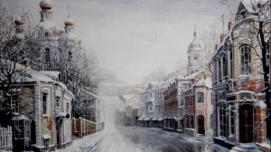 Федор Малышкин. Старый город-2. 1994г.(О)