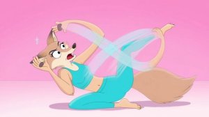 🦊🧘♀️🥨 Лиза Лиса открыла новый уровень гибкости!