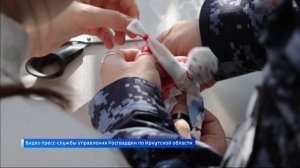 Школьники из Иркутска смастерили куклы-обереги для росгвардейцев — участников СВО