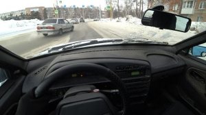 ЕДУ НА ВАЗ 2114 - ПОДОГРЕВ СИДЕНИЙ РАБОТАЕТ!