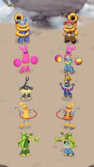 Все Новые Костюмы Помьи - My Singing Monsters #mysingingmonsters
