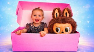 📦 ОГРОМНАЯ ЛАБУБУ I FOUND YOU! 😱 Это САМАЯ большая Labubu в нашей коллекции?!