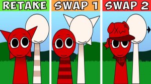 INCREDIBOX SPRUNKI: КАЖДЫЙ ПЕРСОНАЖ 🔀 ИЗ RETAKE ФАЗЫ 1! 💫🌀