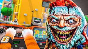 КОТ ВЫКИНУЛ ИЗ ТАКСИ ГУГУ ГАГА И ПОЖАЛЕЛ ОБ ЭТОМ... 🐈 в TAXI DRIVER VR