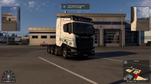 Euro Truck Simulator 2 (ETS 2) (#16) Стрим, доставка грузов прохождение на канале GEPGames