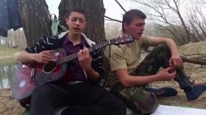 Дворовые песни под гитару - Без тебя