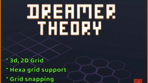 Asset Unity - DreamerTheory-GridSystem (Объект поиском путей, привязкой и редактирования)