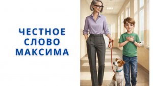 Честное слово Максима — поучительная история для детей об ответственности | Аудиосказка полностью