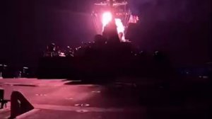 Вмс США выпустили залп ракет по Ирану