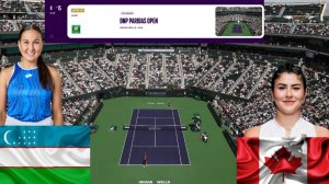 (Q) 🇺🇿Камилла Рахимова - (WC) 🇨🇦Бьянка Андрееску