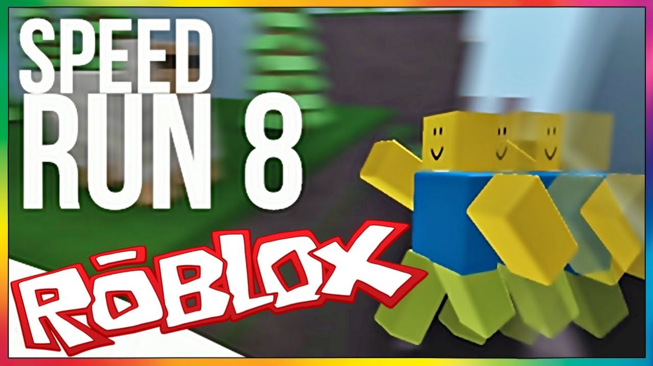 Побег Из Зелёного Человека в Roblox Speedrun 8