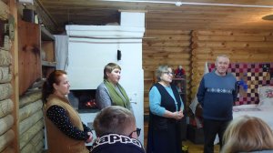 В музее села Ильинское. Песни.