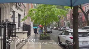 Прогулка по Нью-Йорку под проливным дождем☔⛈️