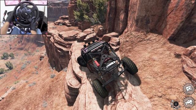 BeamNG.drive: реалистичный краулер, часть 14 🚙 Offroad на Thrustmaster T300RS 🔥