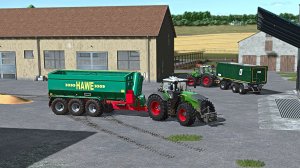 FS25 Уборка пшеницы Claas Lexion 480/560, FENDT 939, FENDT 1052, карта Fenyerpuszta