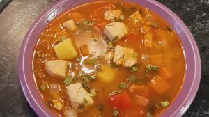 Как сварить суп куриный с чечевицей