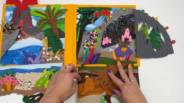 Равиающая книга. Динозавры.