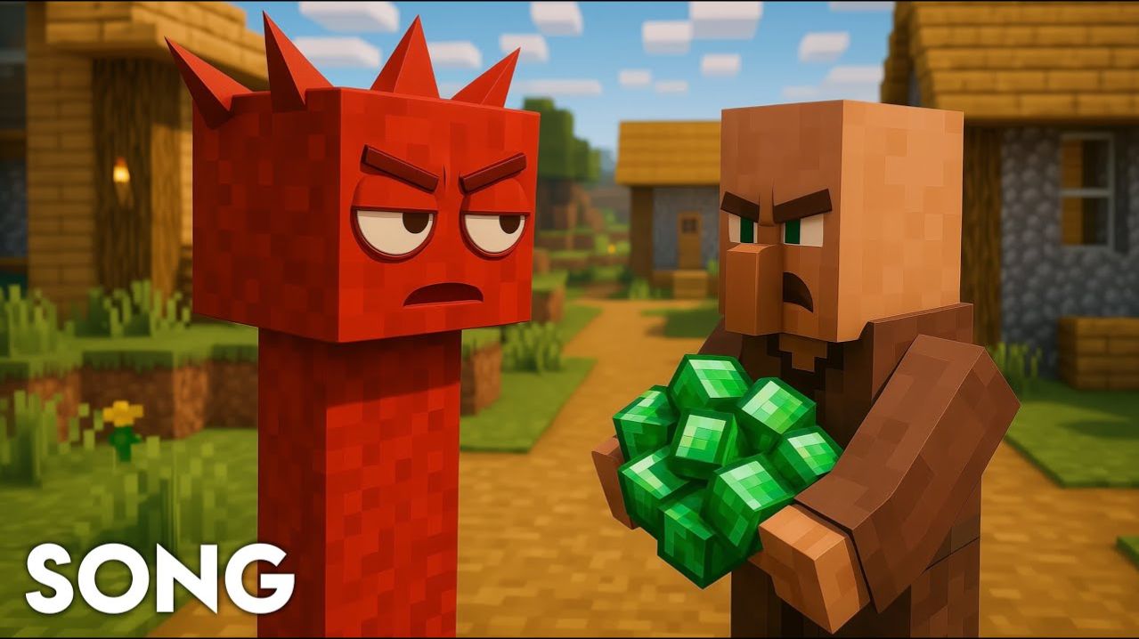 SPRUNKI IN MINECRAFT!!! ПЕСНЯ ПРО СПРУНКИ В МАЙНКРАФТЕ!!! ЗАДОРНАЯ ПЕСЕНКА INCERDIBOX! РЕАКЦИЯ! 😾😼