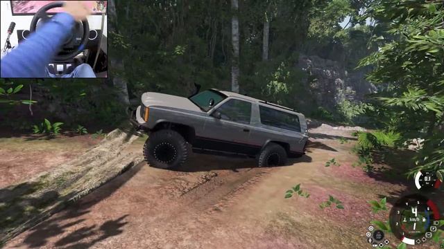 Jungle Rock Island, часть 1 🏝️ BeamNG.drive на Thrustmaster T300RS 🔥