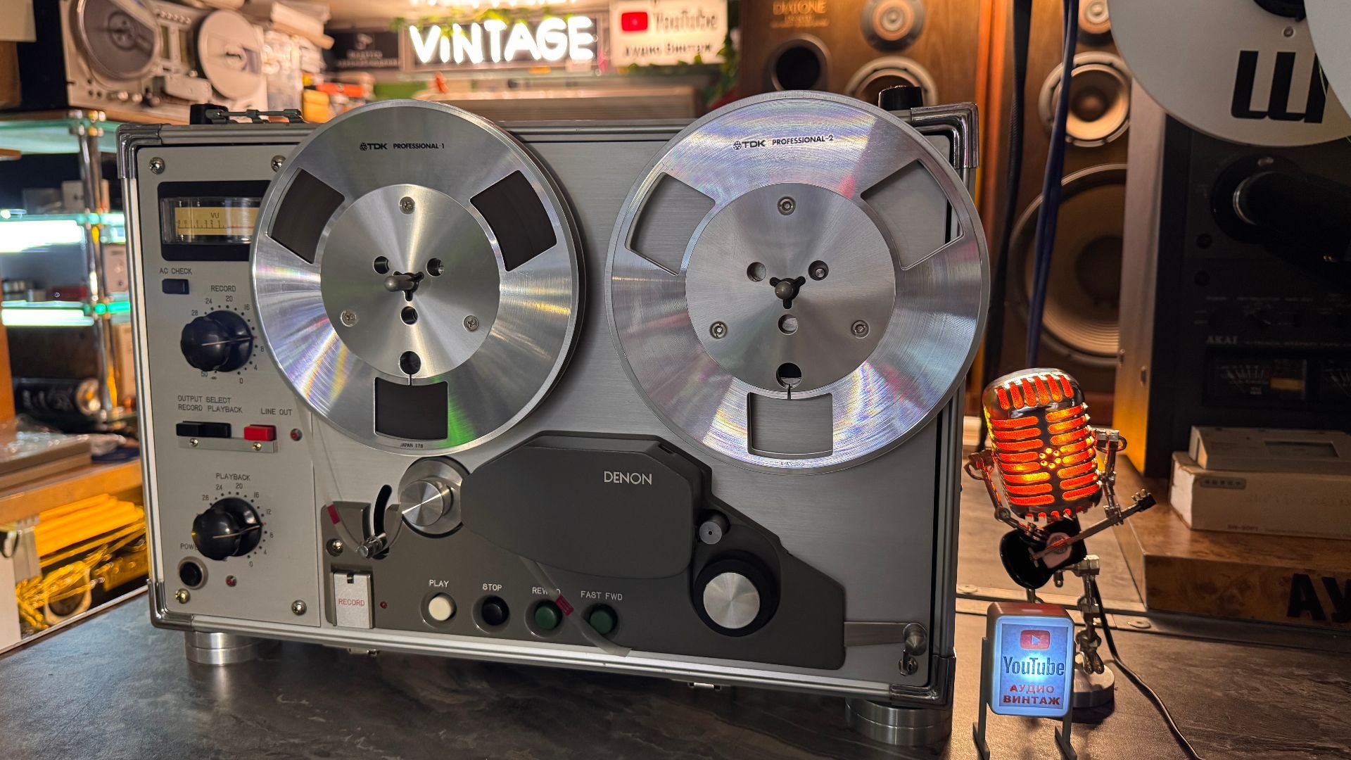 Denon DN-85R продолжаем тестить....