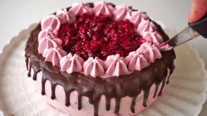 ВИШНЕВЫЙ ТОРТ от которого КРУЖИТСЯ голова! Вкусно и просто!