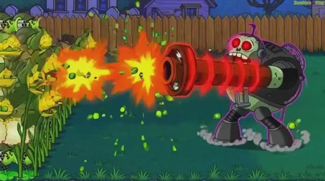 PvZ Анимация Зомби против растений! Plants vs Zombies Растения против Зомби ПвЗ