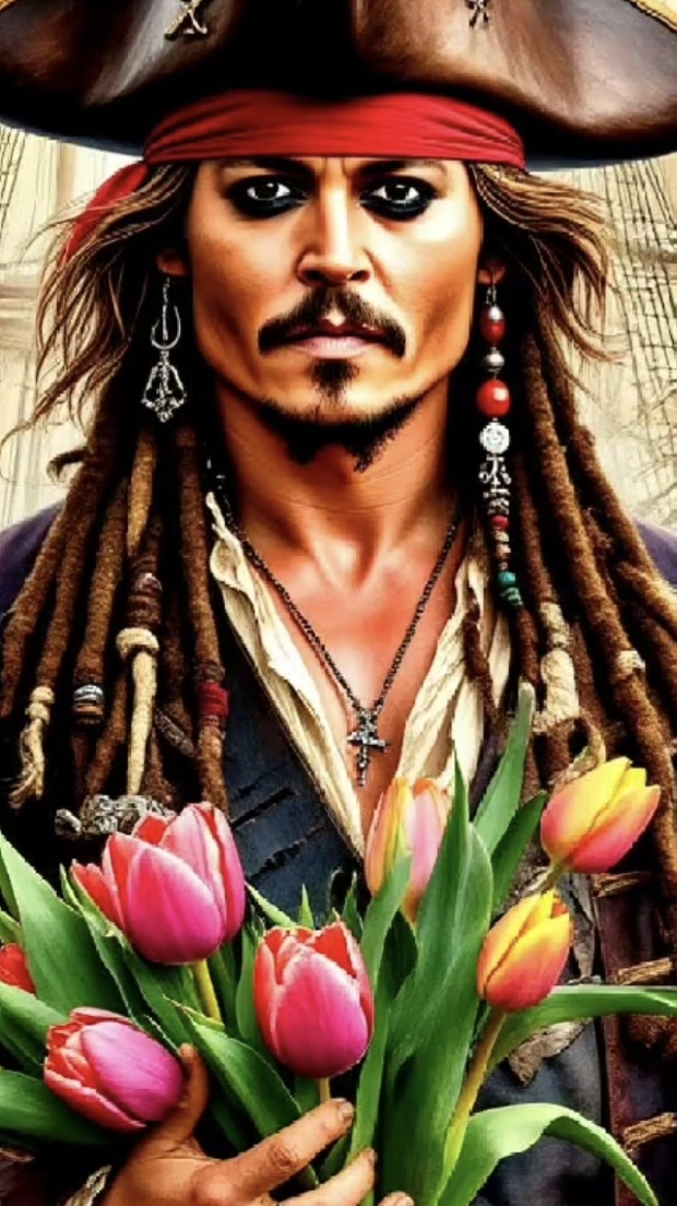 Девушки с 8 марта. Попутный ветер к счастью