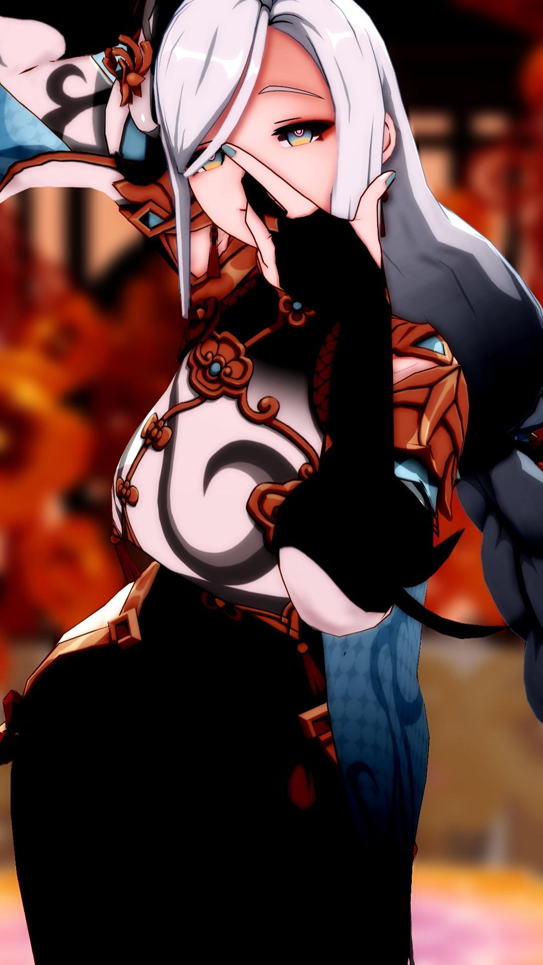 ||mmd x Genshin Impact|| Iris out |Shenhe|