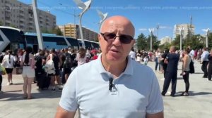 Школьники Мариуполя отправились в Петербург на пятую летнюю смену в лагерь «Дружных»