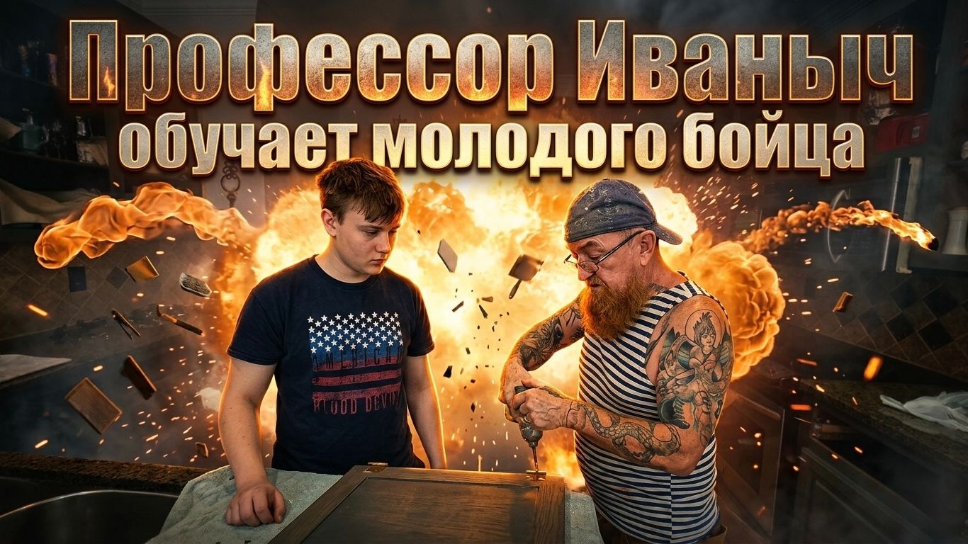 КУХОННЫЕ ШКАФЧИКИ. ЗАПРОСЫ ПОЖИЛОЙ АМЕРИКАНКИ ИВАНЫЧ  УДОВЛЕТВОРИЛ.