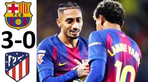 Барселона разгромила Атлетико! Но вылетела из Кубка Испании! Обзор матча!