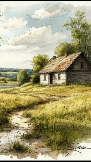 Родная деревня Рубцов стихотворение