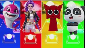 МУЛЬТИКИ: КТО ПОБЕДИТ? МАЛЕНЬКАЯ АКУЛА vs КРАСНЫЙ МОНСТР vs ПУШИСТЫЙ ПАНДА!