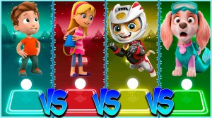 Щенячий патруль Coffin Dance в Tiles Hop lvl 20 - Мультик Paw Patrol