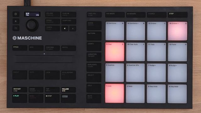04. пошаговый секвенсор в MASCHINE MIKRO (Step Mode) _ Native Instruments