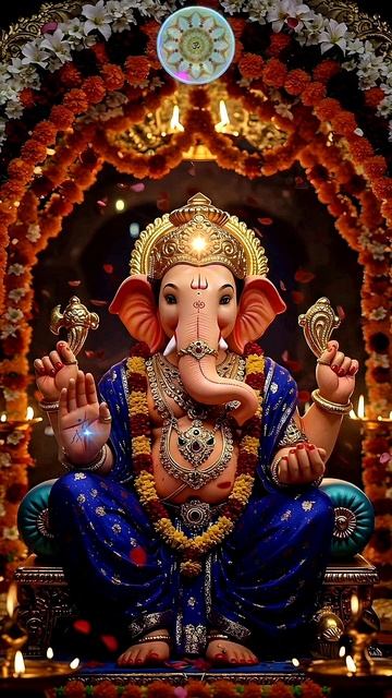 🐘 ОМ ГАМ ГАНАПАТАЕ НАМО НАМАХА – двойное поклонение Ганеше 🕉