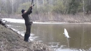 Тайга ХАРИУС ЛОМАЕТ УДОЧКУ Рыбалка Охота Сибирь Бушкрафт Евгений Федорович Рыбалка на поплавок