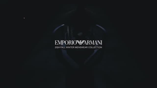 Показ коллекции Emporio Armani осень-зима 2024-2025