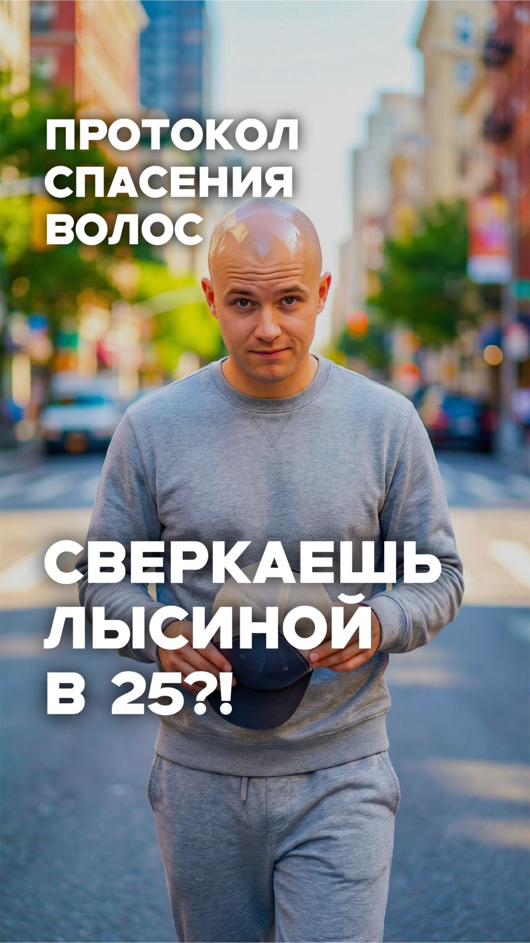 Лысина в 25 лет?😱 Протокол спасения