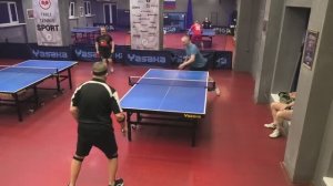 отбор Халаджиев П. (602) - Иванов В. (450) 03.03 настольный теннис Малиновый 400+ турнир СПб