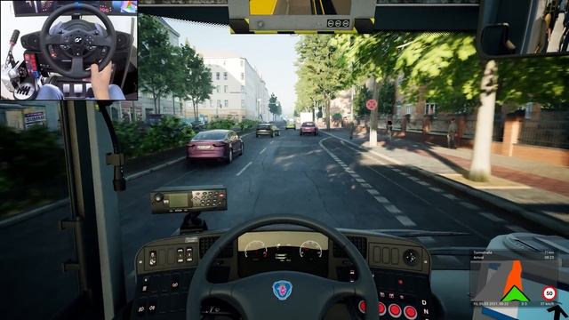 The Bus: ранний доступ, динамическая погода 🌧️ На Thrustmaster T300RS 🚌