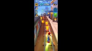 Играю в игру Subway surfers city #2